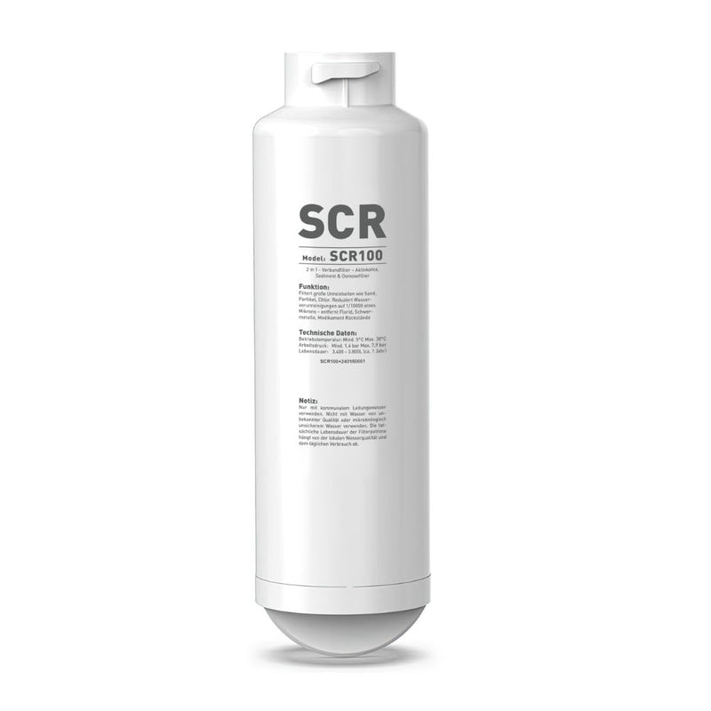 Sunik® Vorfilter SCR100 für Osmoseanlage Auftisch NC100-H